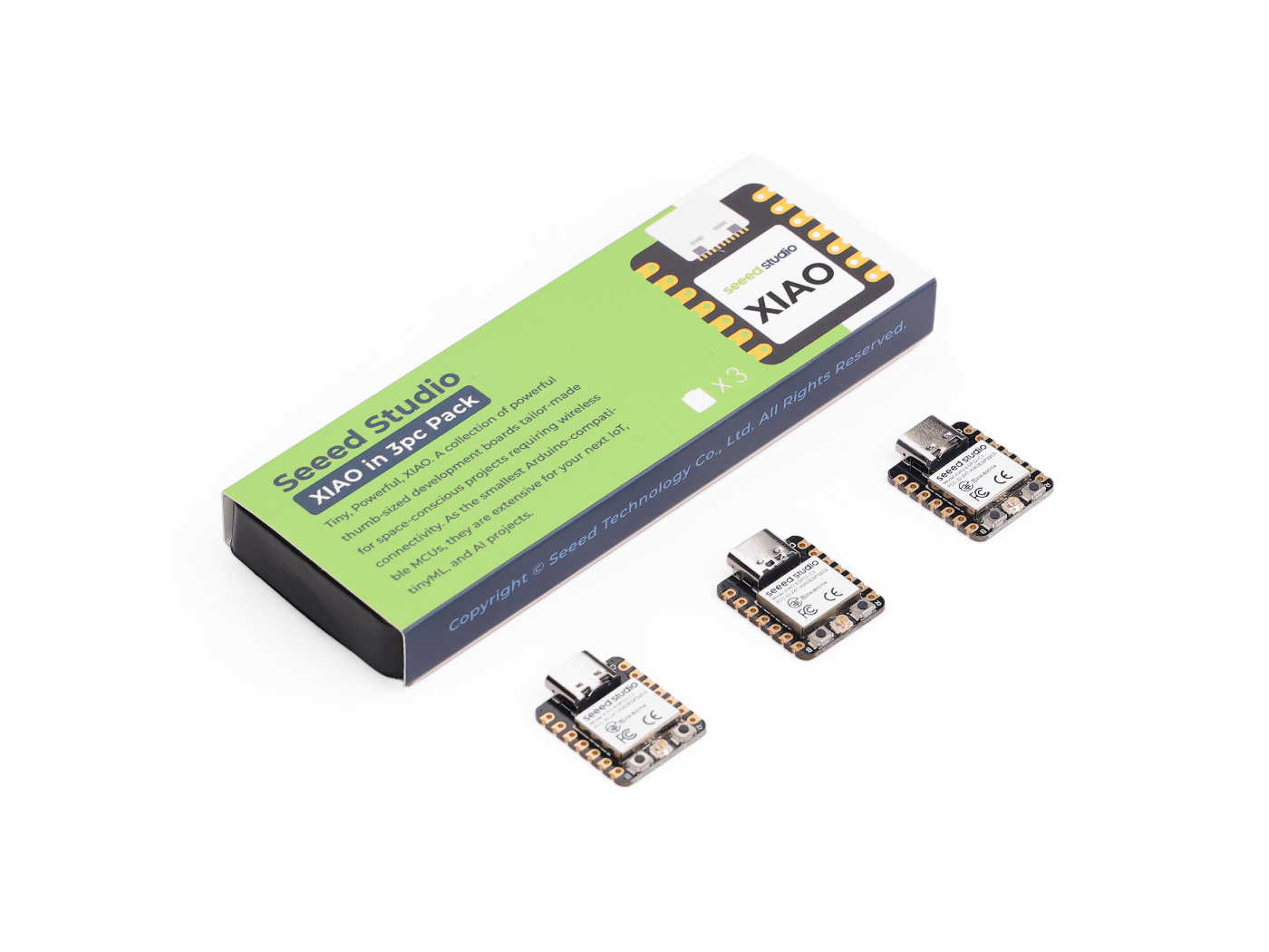 Doit Esp32 - 3 PCS Pacote XIAO ESP32C3 Mini
