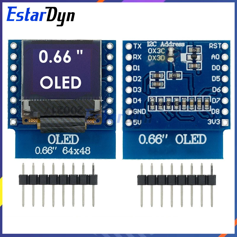 Wemos D1 - OLED LED LCD Display Shield, módulo