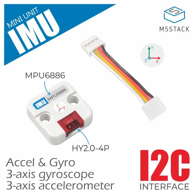 M5Stack - Unidade IMU oficial de 6 eixos