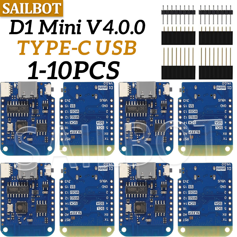 Wemos D1 - 1-10 pces wemos d1 mini esp8266