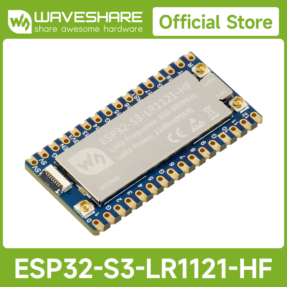 Waveshare Esp32 - Placa de Desenvolvimento Waveshare ESP32-S3 LoRa,