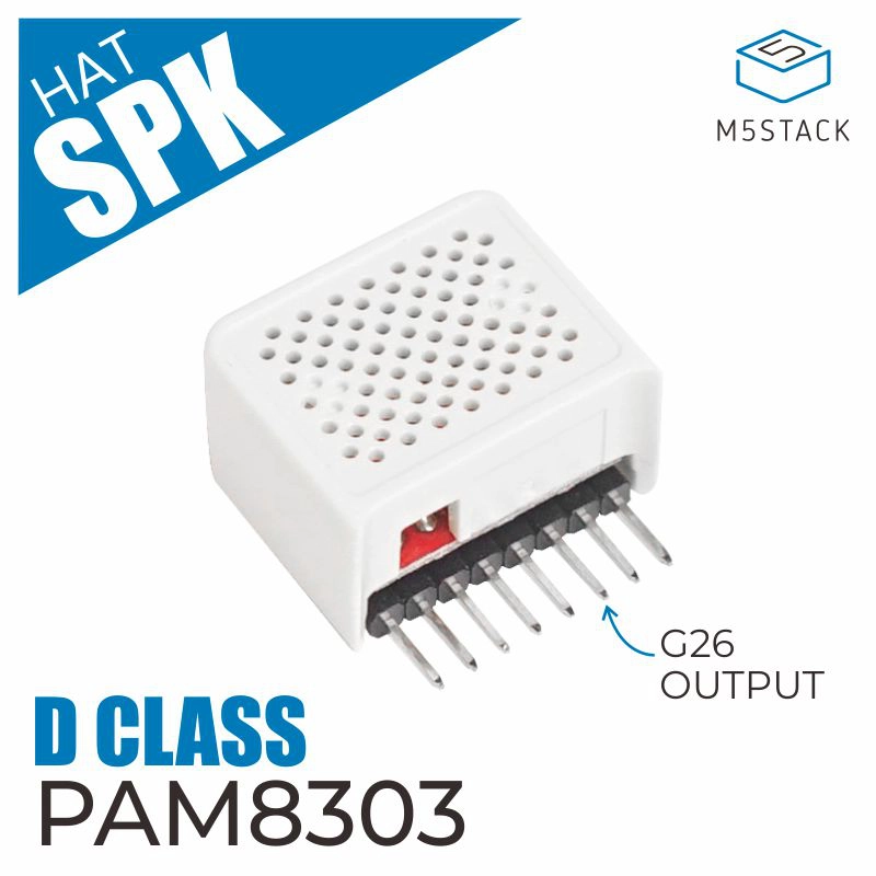 M5Stickc - Chapéu de alto-falante oficial M5Stack M5StickC