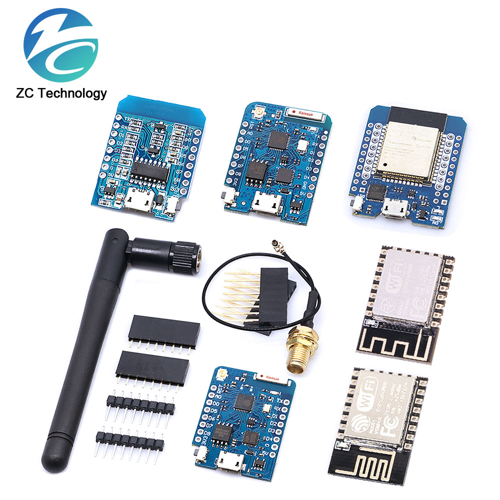 D1 Mini Pro - Placa de desenvolvimento USB com pinos,