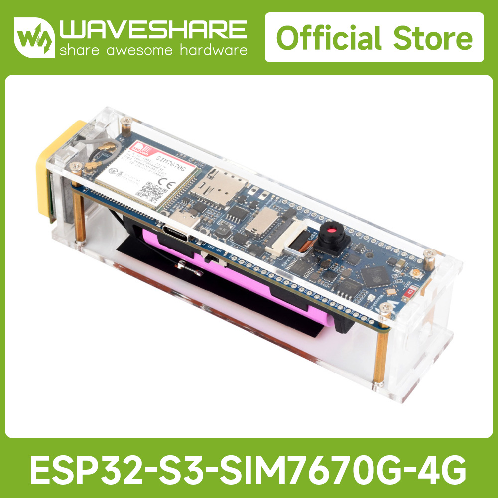 Lolin S3 - Placa de desenvolvimento Waveshare ESP32-S3 SIM7670G