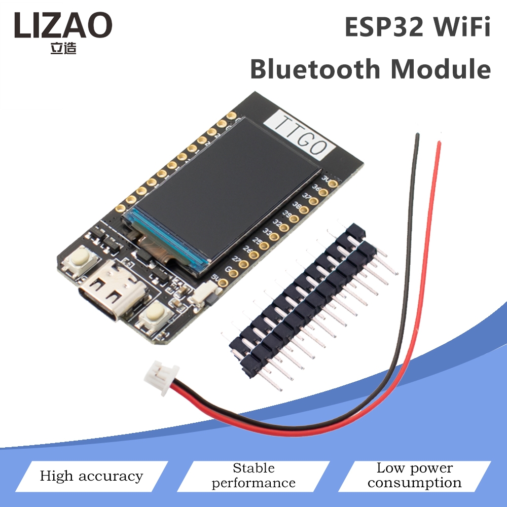 Ttgo Tdisplay - Placa de desenvolvimento TTGO T-Display CH9102F
