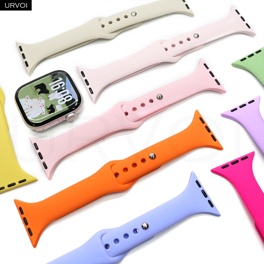 Ttgo T Watch - Pulseira de silicone URVOI para Apple