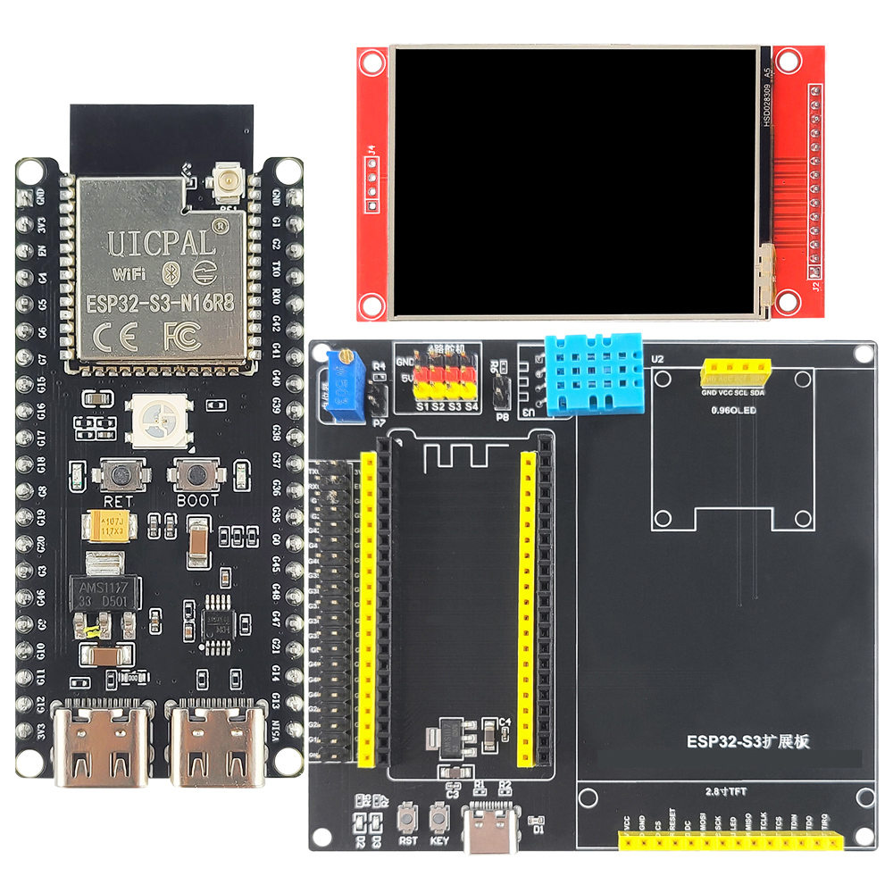 Esp32 S3 Devkitc 1 - Kit de placa de desenvolvimento ESP32-S3-DevKitC-1