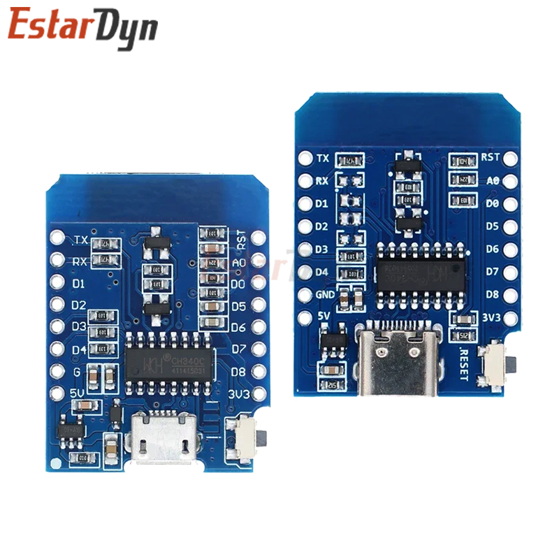 D1 mini TYPE-C/micro esp8266 E - Nodemcuv2 avaliação e preço