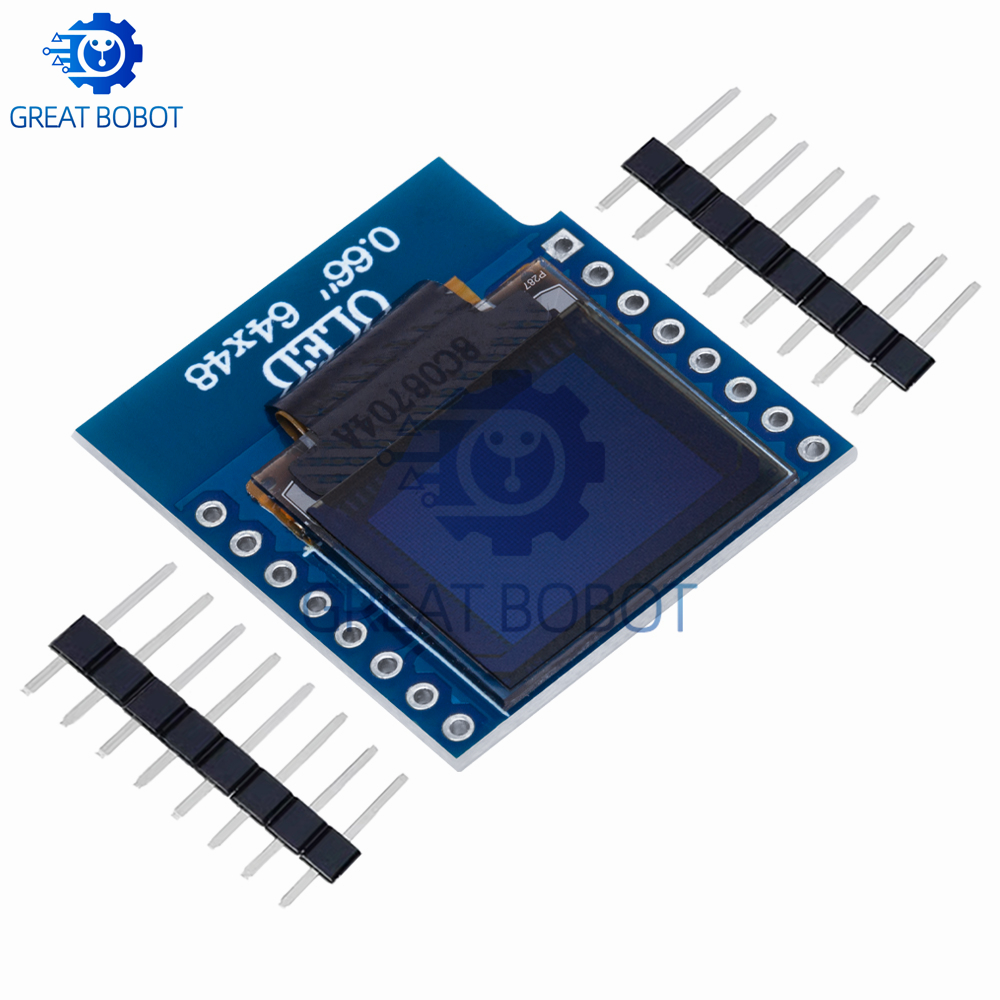 Módulo de ecrã OLED I2C de 0,6 - Wemos D1 avaliação e preço