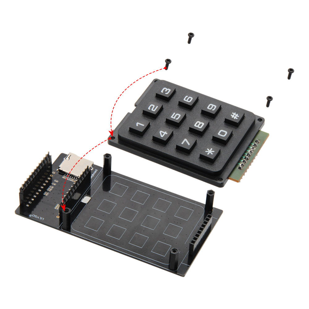 Placa de Expansão de Teclado L - Ttgo Tdisplay avaliação e preço