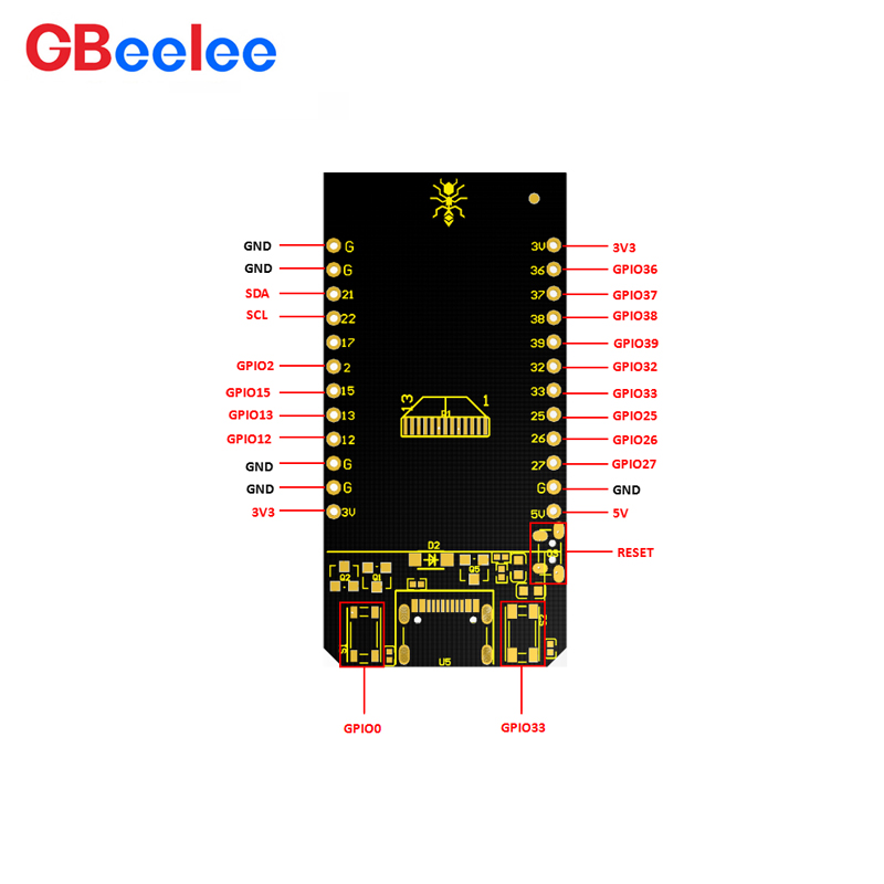 2 PCS GBeelee BL-MZ-A009 TTGO  - Ttgo Tdisplay avaliação e preço