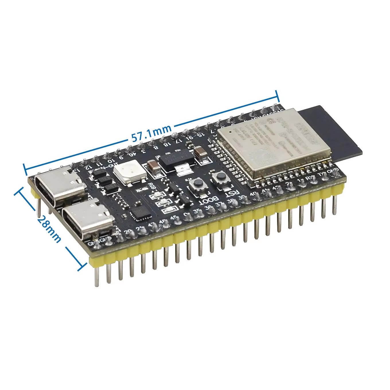 1-10PCESP32-S3-DevKitC-1 Placa - Olimex Esp32 avaliação e preço