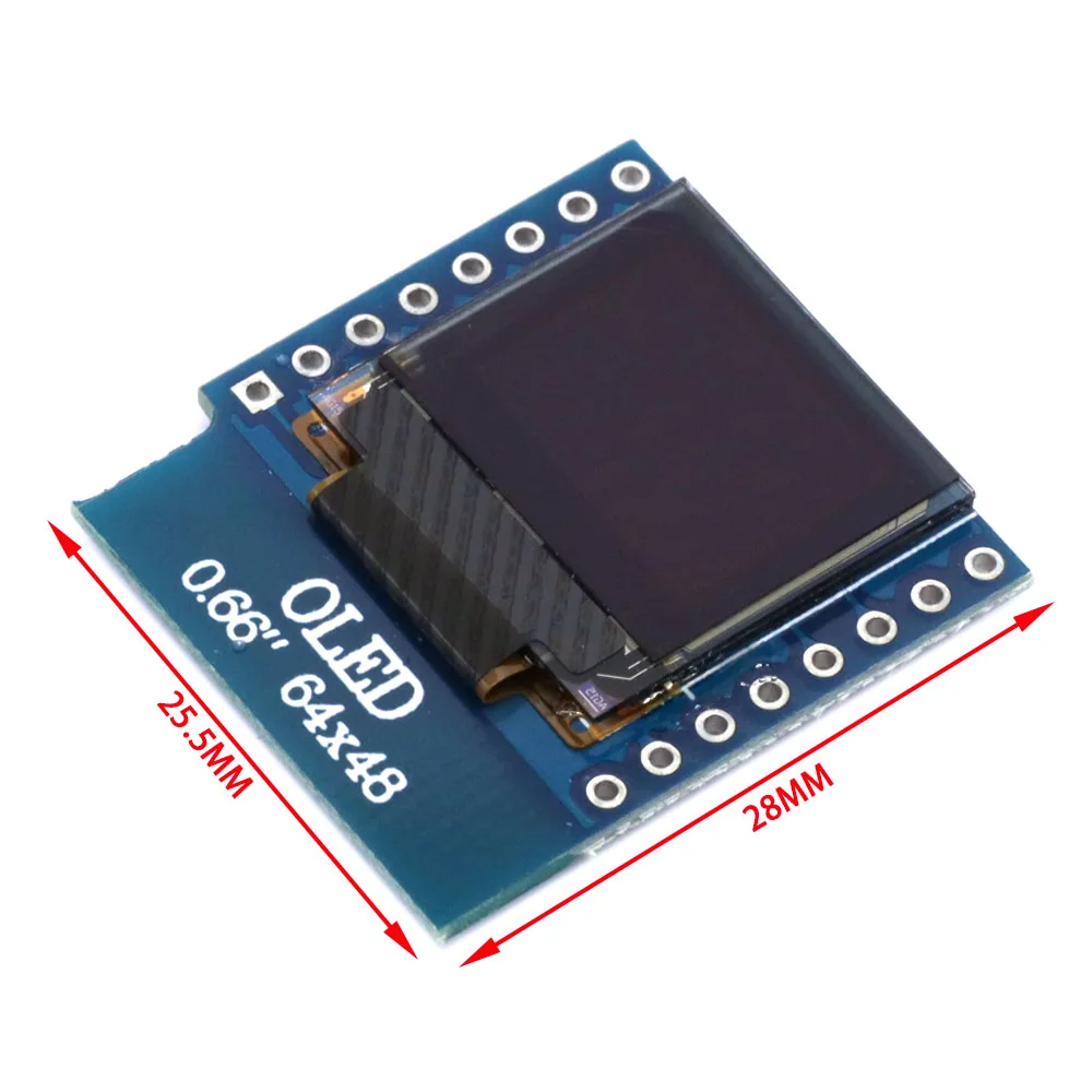 Tela OLED SSD1306 I2C para Wem - Wemos D1 avaliação e preço