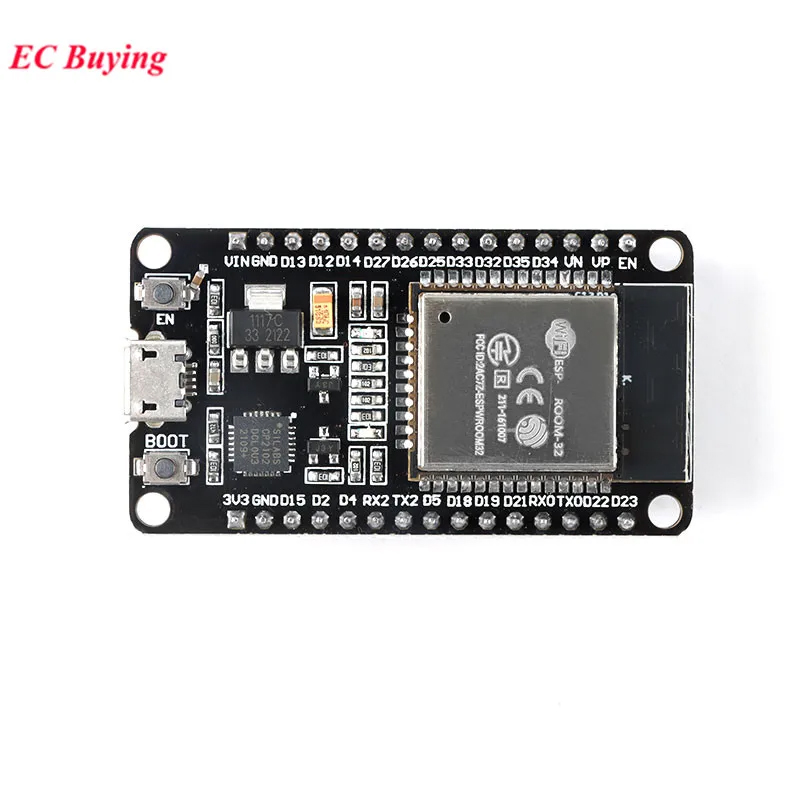 10 pces/1pc ESP32-WROOM-32 ESP - Nodemcu 32S avaliação e preço