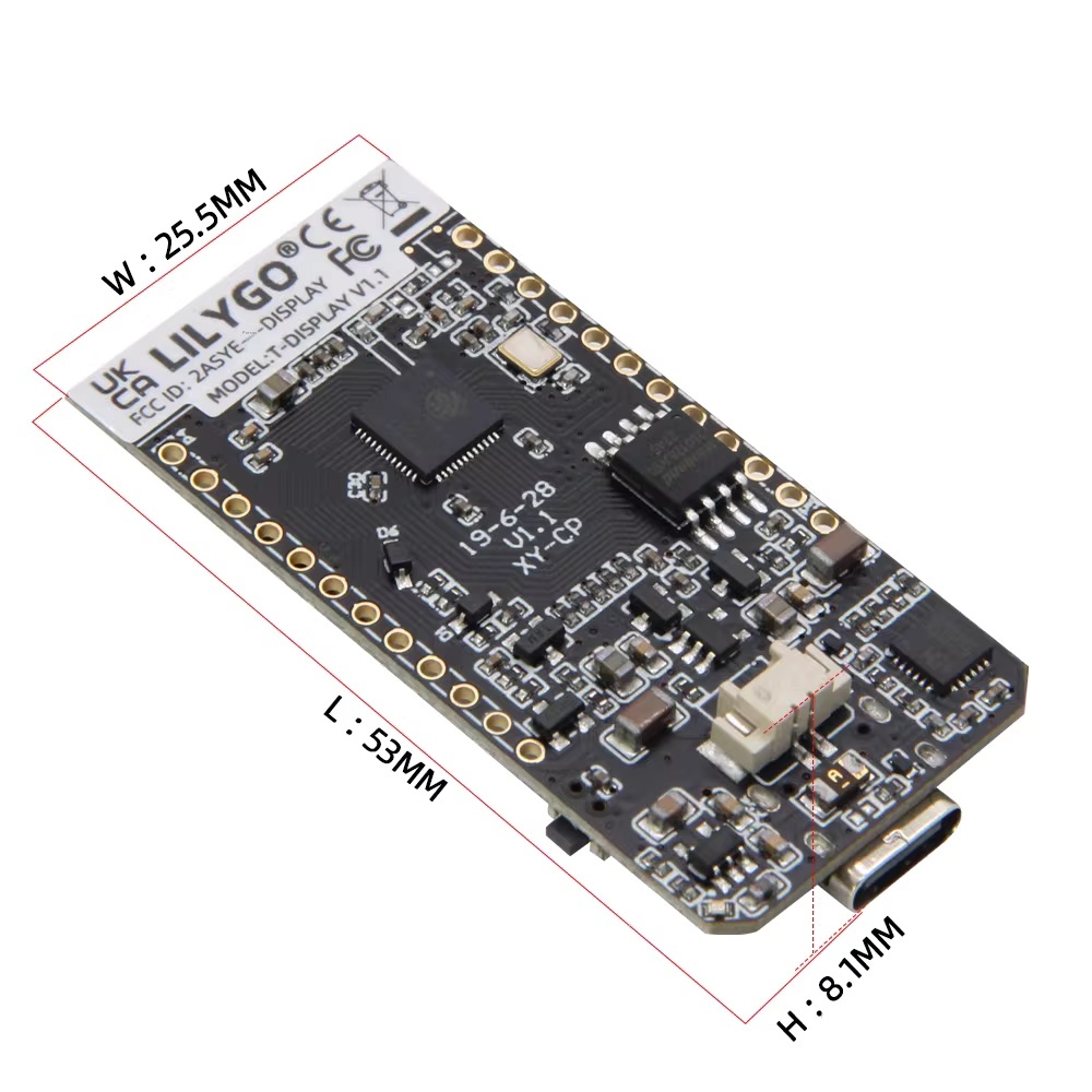 TTGO T-Display MCU32 Módulo de - Ttgo Tdisplay avaliação e preço