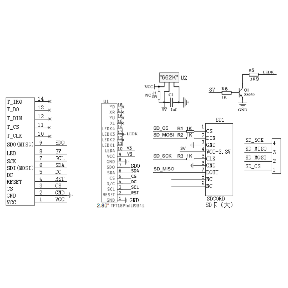 Módulo de Display LCD TFT de 2 - Devkitc avaliação e preço